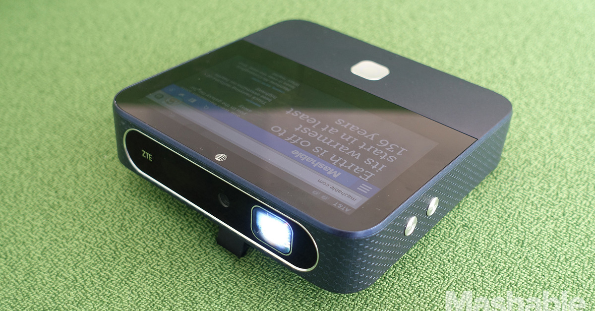 A 120-inch screen you can toss i