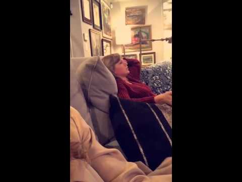 Taylor Swift and Gigi Hadid watching Grease Live